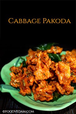 Cabbage-Pakoda