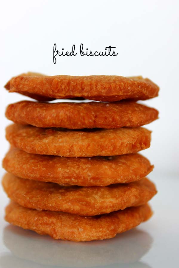 Fried biscuits