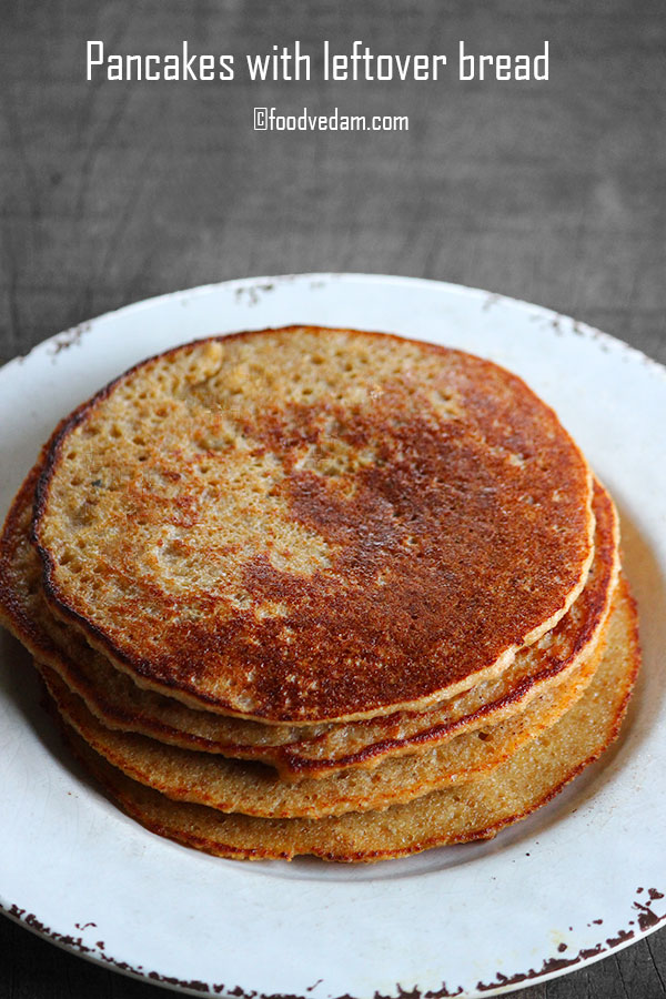 leftover bread pancake recipe
