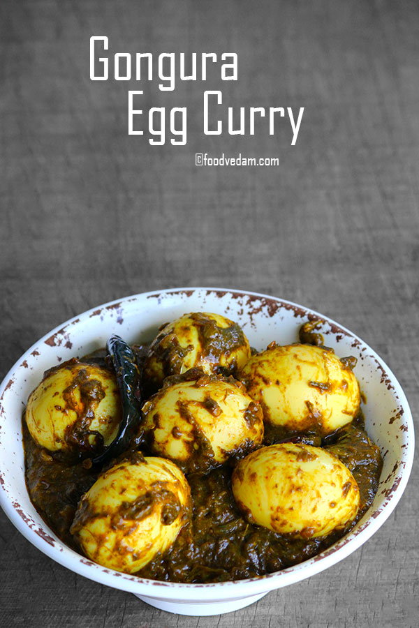 gongura egg curry recipe