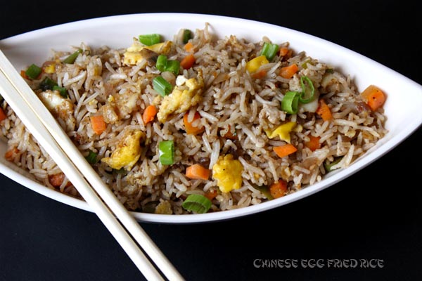 Chinese egg fried rice